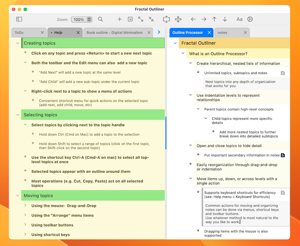 Fractal Outliner Screenshot 3